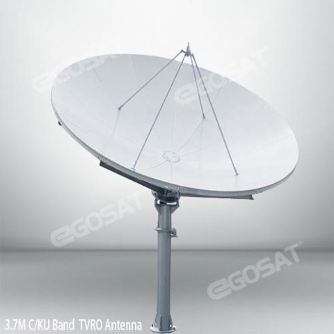 EGOSAT 3.7 meter TVRO antenna