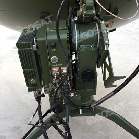 EGOSAT 1.2m auto flyaway antenna